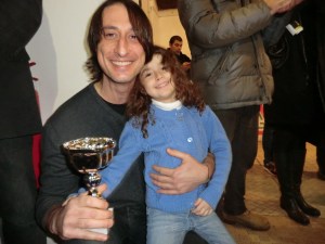 Maurizio Ciccani riceve il premio "Maestro d’Arte" Comune di Roma Capitale Dicembre 2012