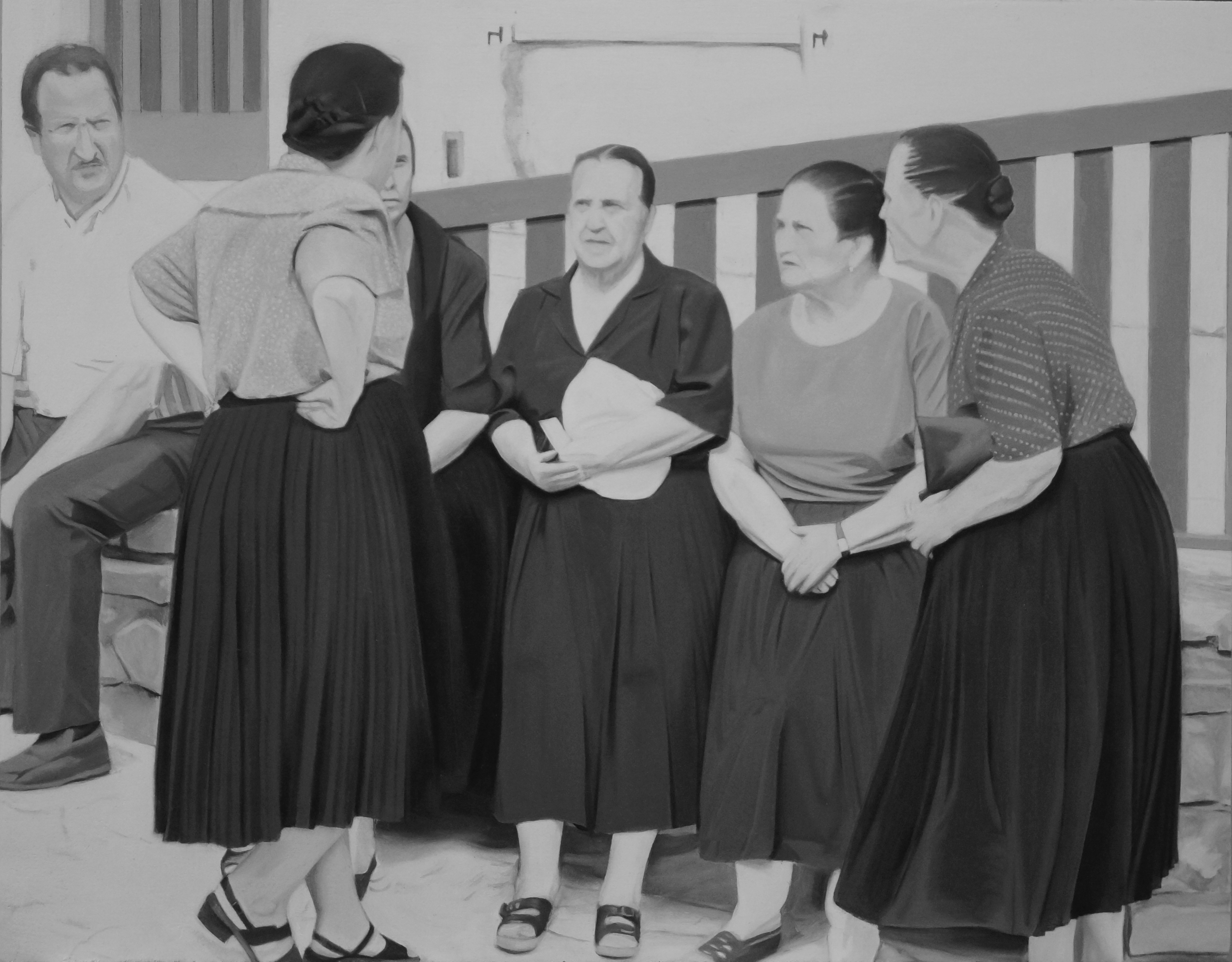 -dipinto olio su legno - Maurizio Ciccani