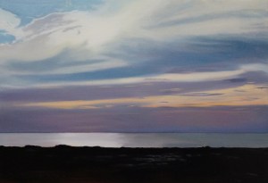 dipinto ad olio su legno Maurizio Ciccani